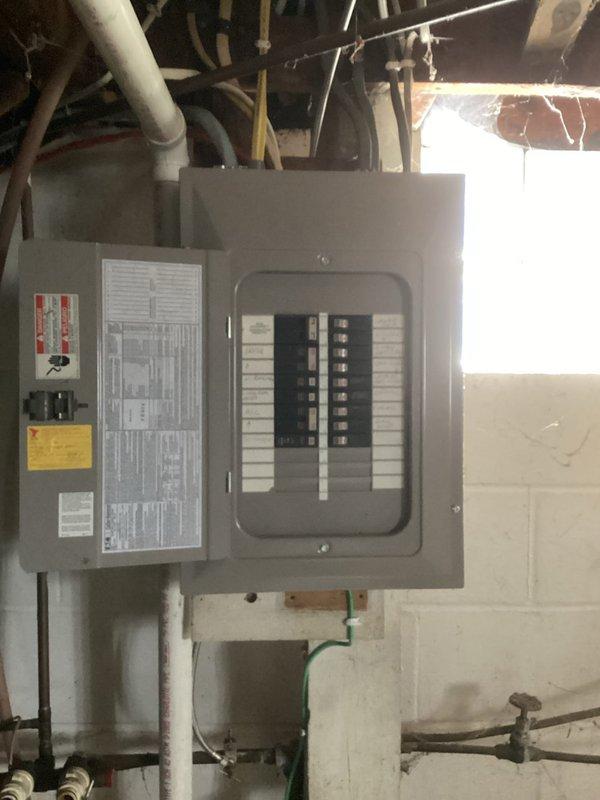 Installed two dedicated electrical circuits in basement utility area to support dehumidifier and sump pump equipment. Ran new wiring from main electrical panel, installed appropriate circuit breakers, and labeled circuits accordingly for future reference. All work completed to code specifications and per approved estimate.