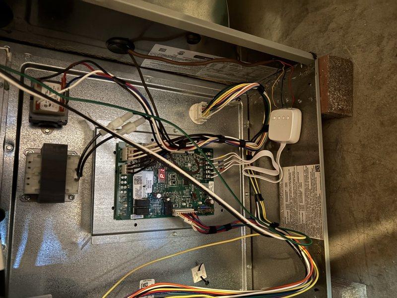 Performed comprehensive AC tune-up maintenance on residential air conditioning system, including inspection of electrical components, capacitor, and control board. Successfully installed customer-supplied thermostat and verified proper system operation upon completion.