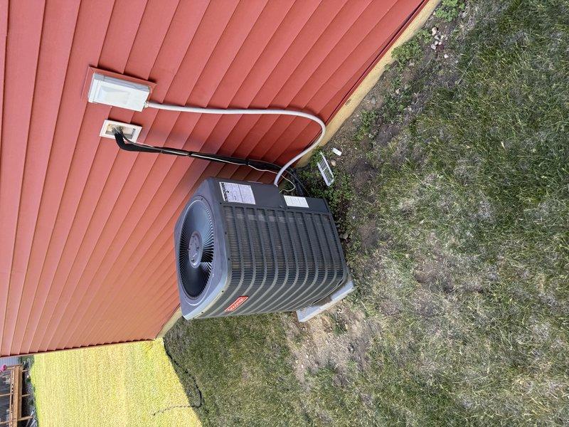 Responded to no cooling complaint on residential air conditioning system. Upon arrival, diagnosed system as low on refrigerant charge. Added refrigerant and UV dye pack to system to restore cooling operation. System requires follow-up visit to perform leak search and identify source of refrigerant loss.