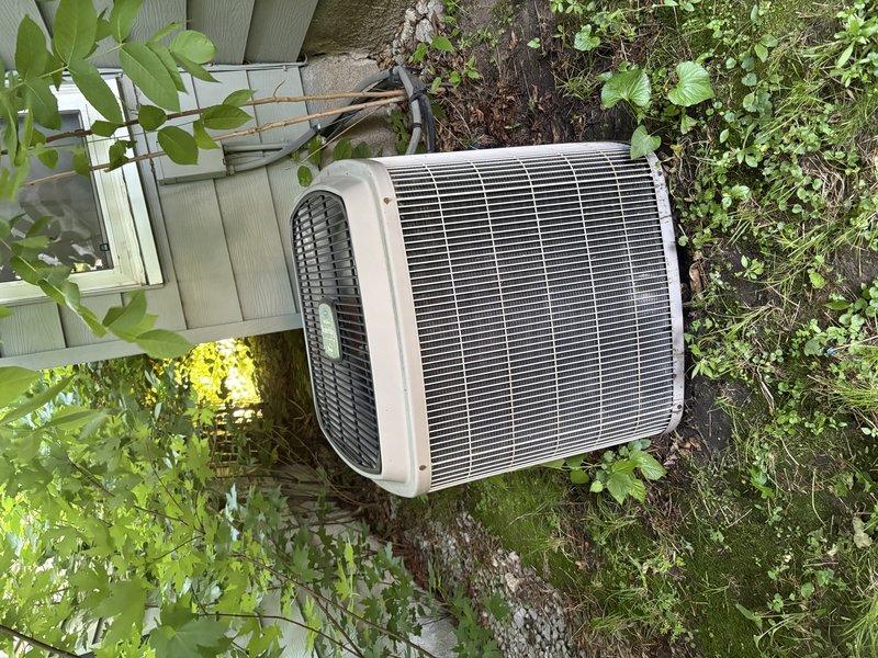 Responded to no cooling complaint on residential air conditioning system. Upon inspection, diagnosed failed capacitor preventing compressor operation. Replaced defective capacitor and restored system to normal cooling operation.