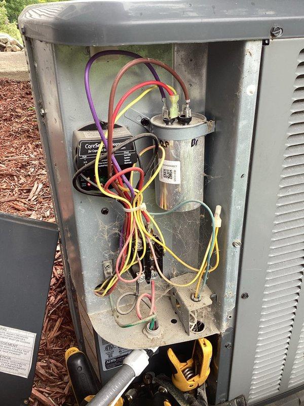 Responded to no cooling complaint on central air conditioning system. Upon arrival, discovered the outdoor disconnect was not fully seated, preventing power to the condenser unit. Secured the disconnect properly to restore electrical connection. Performed complete system maintenance to ensure optimal operation and verified cooling function before departure.