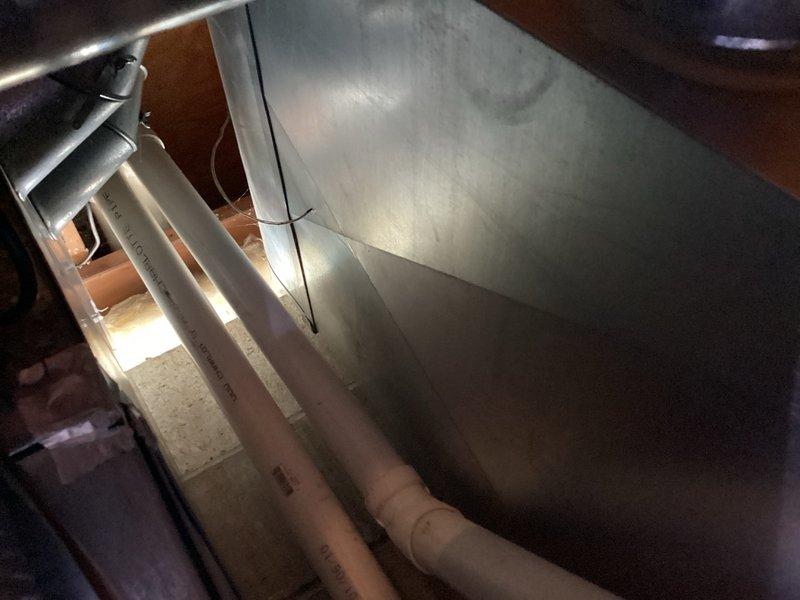 Responded to no cooling complaint on Carrier air conditioning system. Upon arrival, diagnosed failed heat exchanger in furnace and low refrigerant charge in AC unit. Presented customer with options for repair versus replacement of both furnace and air conditioning equipment due to extent of failures and system age.