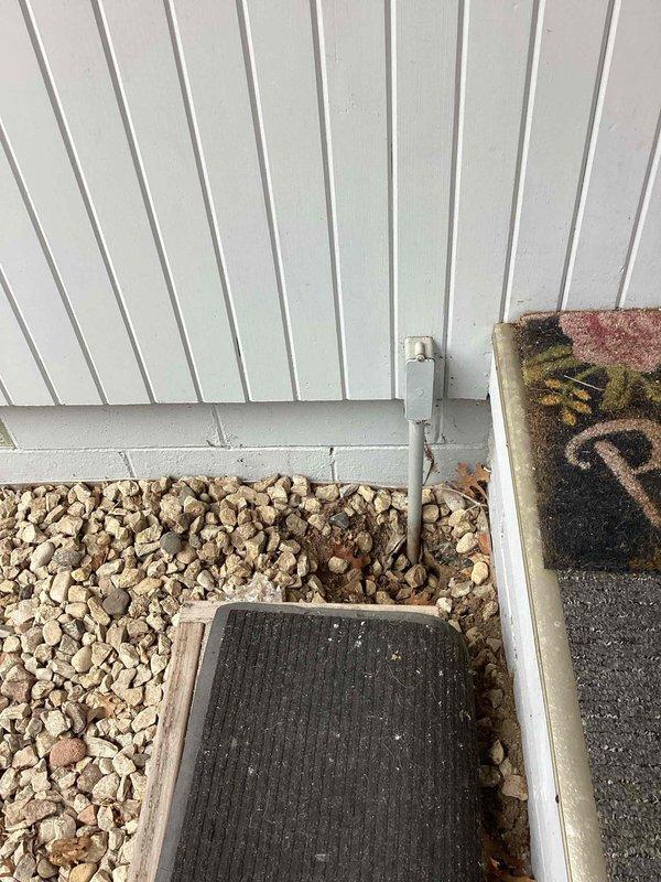 Responded to service call for no power to garage with panel repeatedly tripping. Performed diagnostic inspection and identified direct short in underground feeder cable supplying garage subpanel. Traced conduit run from main building to detached garage structure and located junction box with splice connections. Testing confirmed wire fault in buried circuit. Provided customer with detailed estimate for excavation and replacement of damaged underground feeder cable to restore power safely to garage.