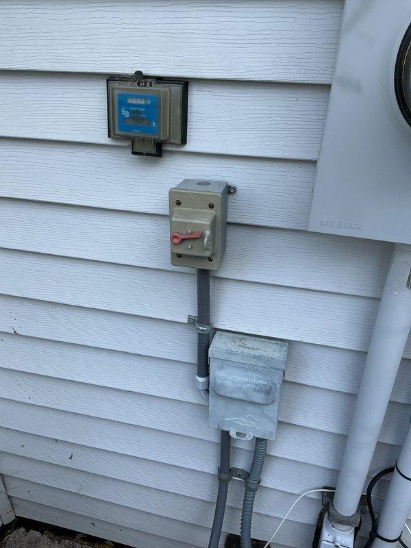 Responded to callback for air conditioning system not cooling. Upon arrival, diagnosed no power to outdoor condensing unit. Restored power to unit and verified system operation.