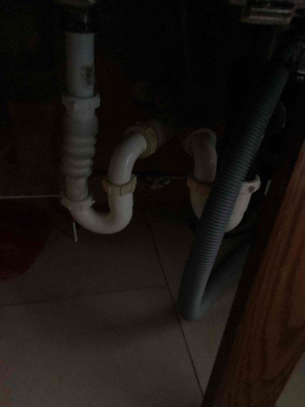 Responded to a backed-up kitchen drain with slow drainage caused by heavy grease buildup in the drain line. Ran sink machine 25 feet into the drain line and encountered significant grease accumulation creating a blockage. Unable to clear the obstruction with standard drain cleaning equipment due to the severity of the grease buildup. Referred customer to specialized hydro jetting service for proper clearance of the heavily clogged drain line.