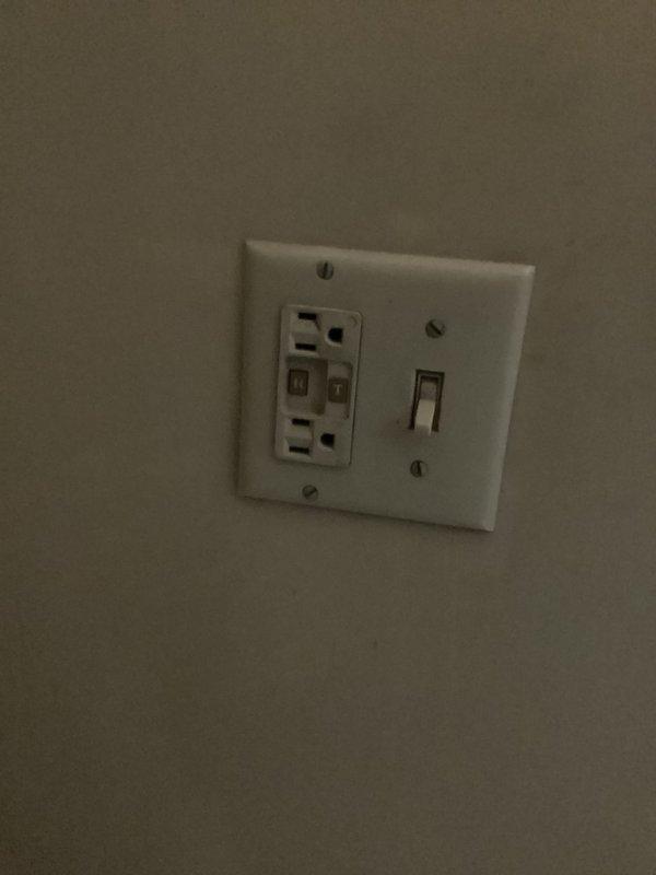 Replaced GFCI outlet and installed combination outlet/switch wall plate. Provided estimate for installation and wiring of customer-supplied recessed can lights at specified locations throughout the property.