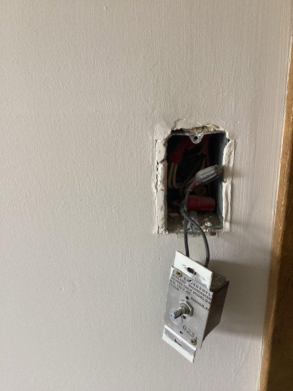Replaced GFCI outlet and installed combination outlet/switch wall plate. Provided estimate for installation and wiring of customer-supplied recessed can lights at specified locations throughout the property.