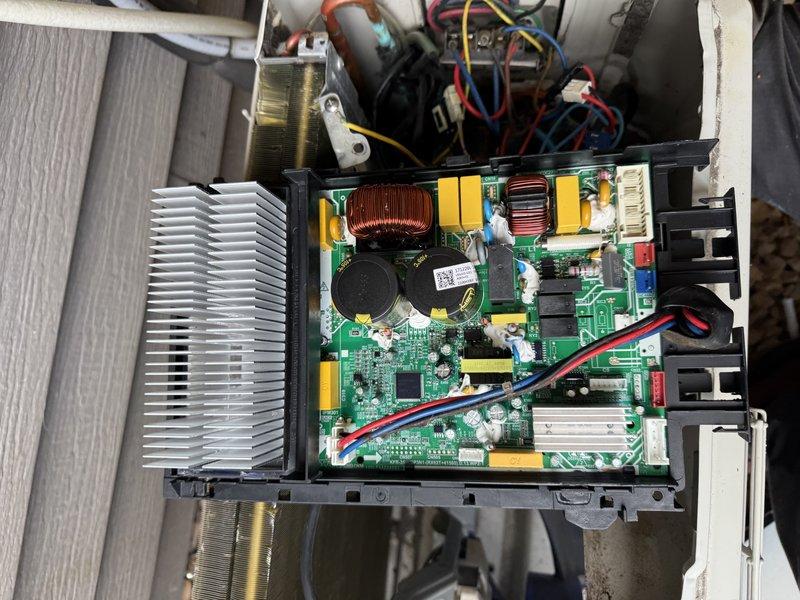 Responded to service call for mini split system and installed replacement control board. During testing after board installation, identified failed electronic expansion valve (EEV) causing additional system malfunction. Replaced defective EEV to restore proper refrigerant flow control and verified complete system operation.