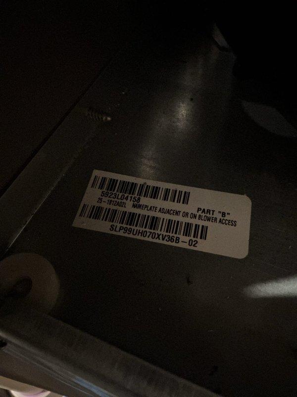 Performed scheduled heating tune-up on residential furnace unit (Model SLP90HO70XV36B-02). Completed comprehensive system inspection including gas valve operation, electrical connections, and blower assembly access panel verification. All components found operating within normal parameters; no deficiencies identified during service visit.