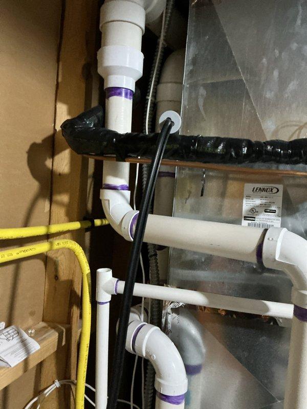 Completed scheduled furnace tune-up on Lennox heating unit. Performed comprehensive system inspection including gas valve operation, burner assembly, heat exchanger examination, and electrical connections. All components found operating within normal parameters with no deficiencies noted. System tuned and left in proper working condition.