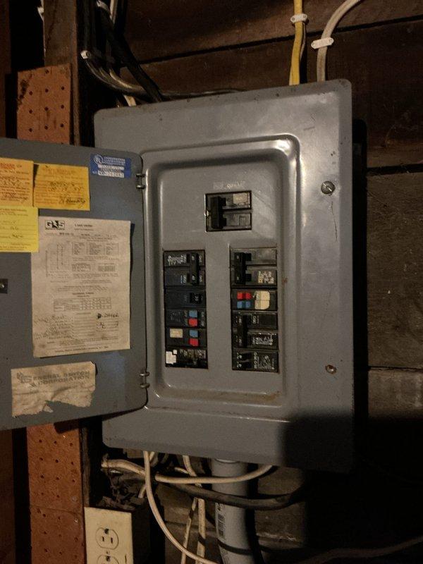 Responded to a no-heat complaint for an electric stove experiencing insufficient power. Upon arrival, diagnosed inadequate voltage supply traced to a failed double-pole circuit breaker, likely compromised during recent storm activity. Removed the defective breaker from the load center panel and installed a replacement unit to restore proper 240-volt service to the appliance. System tested and verified operational upon completion.