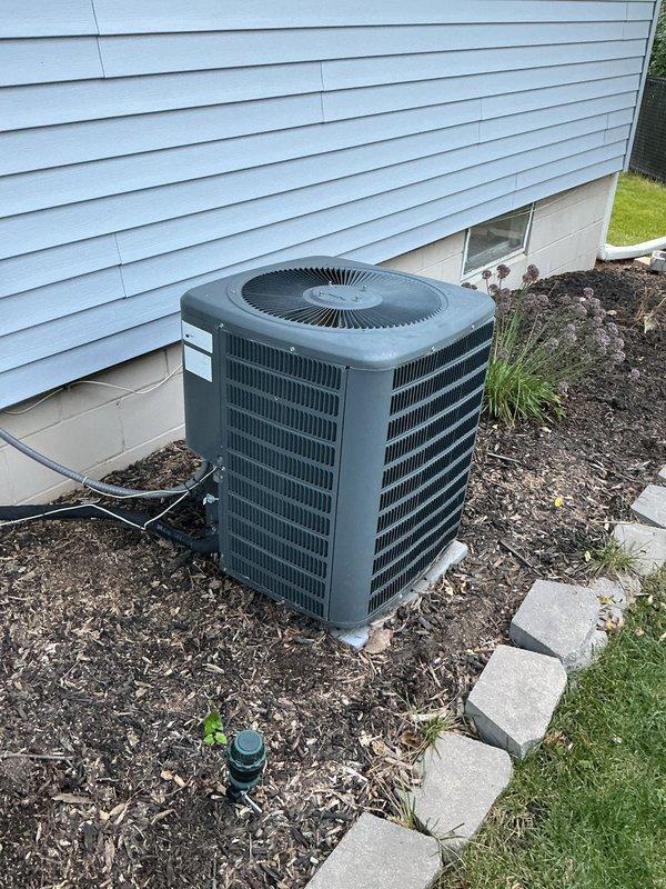 Completed comprehensive one-time tune-up service on both air conditioning and heating systems. Performed standard maintenance procedures on outdoor condenser unit, inspecting electrical connections, capacitor, contactor, and refrigerant lines. All components found operating within normal parameters with no deficiencies identified requiring repair or replacement at this time.