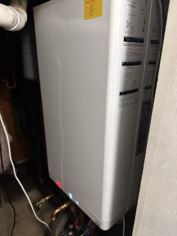Responded to callback for boiler system locked out due to low pressure. Upon arrival, found system pressure at 2 PSI, below operational threshold. Refilled heating system and restored pressure to 24 PSI. Cycled system to verify proper operation and confirmed all baseboard heating zones functioning correctly.