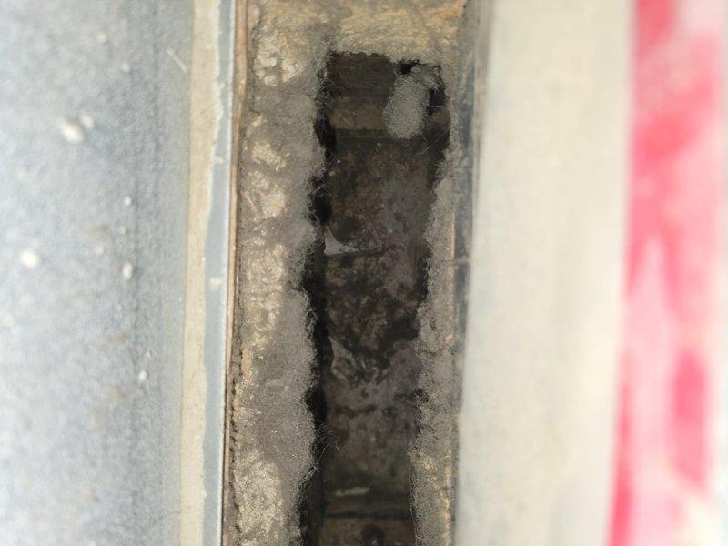 Responded to service call for duct cleaning due to excessive dust accumulation. Upon arrival, performed thorough inspection of ventilation system and discovered heavy buildup of dirt, debris, and grime throughout ductwork and vents. Completed comprehensive cleaning of all accessible ductwork, removed accumulated contaminants from interior surfaces, and cleaned all vent covers and tracks. System restored to proper operating condition with improved airflow and air quality.