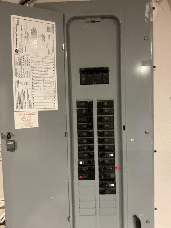 Responded to circuit breaker tripping issue affecting dishwasher and multiple kitchen outlets following flooring renovation. Inspected electrical panel and identified overloaded 20-amp circuit with excessive appliance load. Advised customer to redistribute appliances across available circuits to prevent nuisance tripping and recommended adding dedicated circuits if problem persists.