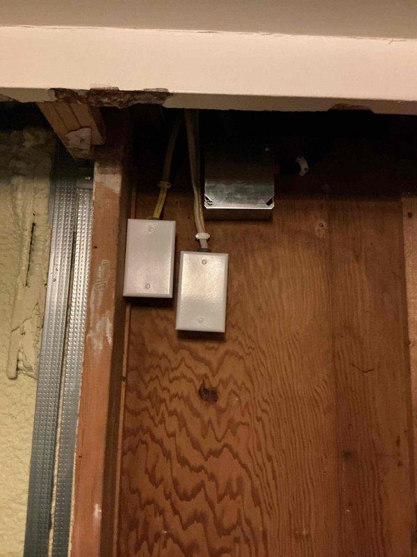 Responded to callback for power loss issues following recent electrical panel upgrade. Upon arrival, found downstairs lighting circuit, television outlet, stove, and multiple miscellaneous receptacles without power. Troubleshooting revealed loose connections at the electrical panel affecting multiple branch circuits. Tightened all affected circuit breaker connections and verified secure terminations at bus bars. Restored power to all affected circuits. Tested all outlets and lighting fixtures to confirm proper operation. Verified panel connections and left system fully operational.