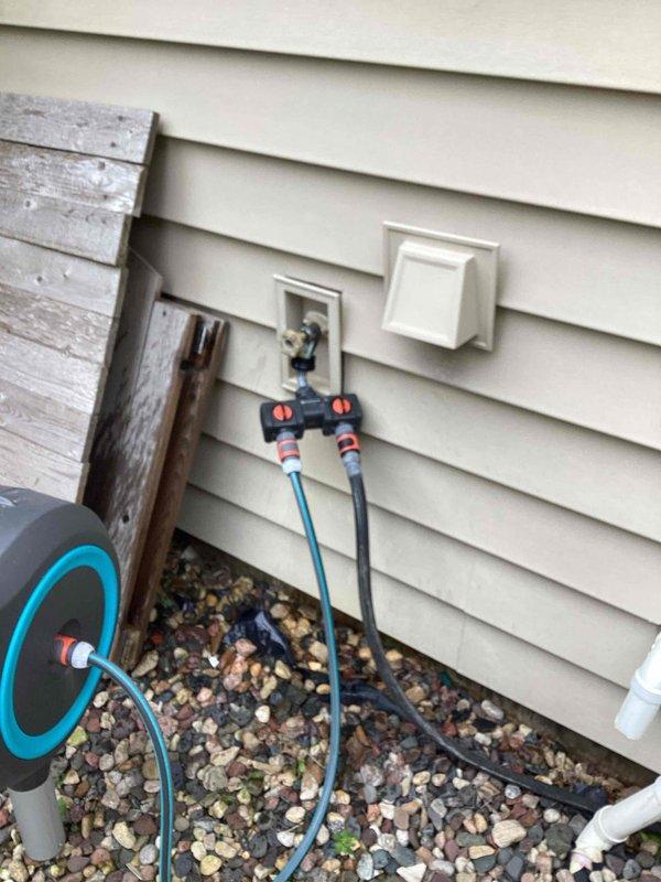 Responded to call for two leaking outdoor faucets on residential property. Upon inspection, identified loose packing nuts on both hose bibs as the source of water leakage. Tightened packing nuts on both exterior faucet assemblies, restoring proper seal and eliminating all leaks. Verified proper operation of both fixtures upon completion.
