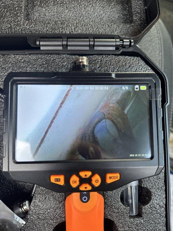 Responded to no heat call on 1987 Coleman furnace. Upon inspection, discovered failed high limit switch and cracked heat exchanger. Used inspection camera to document heat exchanger failure and confirm extent of damage. Red tagged unit per safety protocols and shut down system immediately due to dangerous carbon monoxide risk from cracked heat exchanger. Thoroughly explained hazards to occupant and provided documentation of findings. Unit deemed unsafe for operation and beyond economical repair given age and condition.