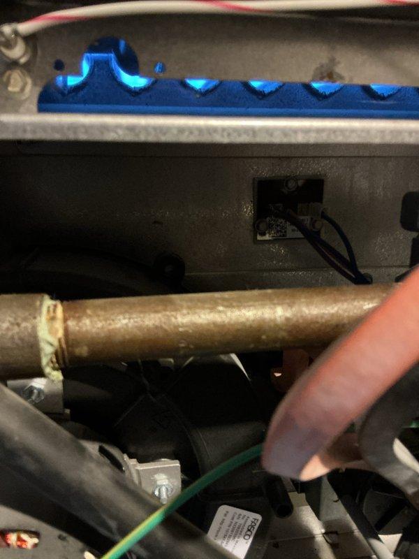 Performed comprehensive furnace tune-up and preventive maintenance inspection. System diagnostics completed using digital meter to verify proper temperature differentials and operational parameters across heat exchanger and blower assembly. All readings within manufacturer specifications. Replaced air filter, inspected electrical connections, checked gas pressure, verified blower motor operation, and examined condensate drain system. No deficiencies found; unit operating efficiently and safely.