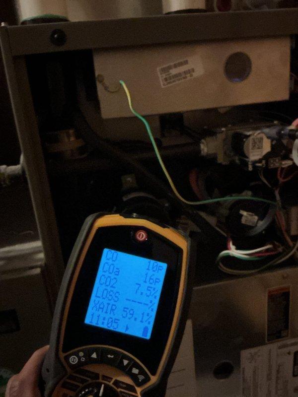 Completed scheduled furnace tune-up on Lennox heating unit. Performed comprehensive system diagnostics using digital meter to verify operational parameters including temperature differentials and combustion readings, confirmed all measurements within normal operating range. System tuned and tested with no issues found.