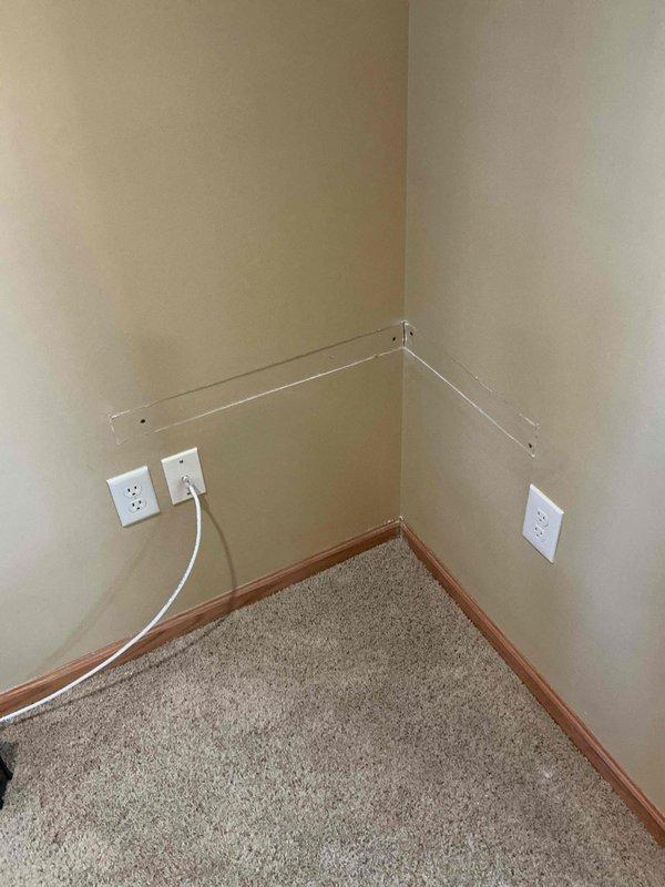 Installed three new duplex receptacles in the residence, tapping into existing branch circuits to add convenience outlets. Mounted and secured each device in new wall boxes with cover plates and verified proper operation and polarity at each location.