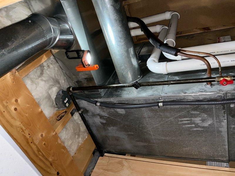 Madison, WI - Completed pre-sold repair on 21-year-old York HBBA-F030SG air conditioning system. Replaced failed capacitor, contactor, and AC fan motor to restore proper cooling operation. All electrical connections secured, system tested and verified operational upon completion.