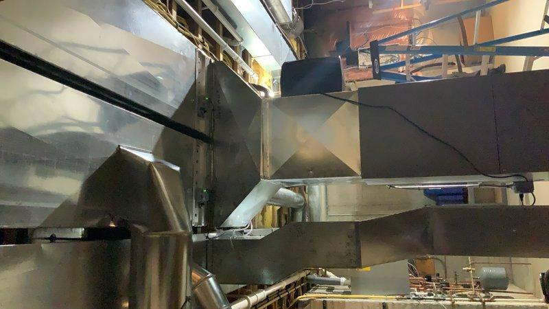 Completed full multi-zone HVAC system installation consisting of two separate systems serving different areas of the residence. Primary system installed to service main level and basement, including Armstrong Air A97UH2E110C20SK-01 gas furnace (Serial: 5926E16844), Armstrong Air A7AC13F48P-04A air conditioner (Serial: 1625J08671), 7EC48CX-71 indoor coil (Serial: 1525D53551), Aprilaire 720M humidifier (Serial: *02260300543----720M--*), Elite Pro White thermostat model 1210, and associated ductwork and refrigerant lines. Secondary furnace-only system installed in closet location to service master bedroom, second floor bedrooms, and sport court area, consisting of Armstrong Air A97UH2E070 gas furnace, Elite Pro White thermostat model 1210, and Aprilaire 720M humidifier with complete duct distribution. All equipment positioned, leveled, and secured per manufacturer specifications. Refrigerant lines brazed, pressure tested, evacuated, and charged to factory specifications for cooling system