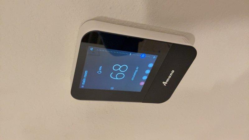 Completed comprehensive member check-up on single HVAC system including 2025 Daikin condenser, 10-year-old York gas furnace (Model TG9S080B12MP11B), and 10-year-old Bradford White water heater (Model RG2PV50T6N). Performed full system inspection of attic-mounted air handler unit, verified proper operation of control boards and electronic components, checked condensate drainage lines, inspected ductwork connections and seals, and confirmed thermostat functionality with digital interface displaying proper temperature readings at 68 degrees. All equipment verified operational with no deficiencies noted; system running within normal parameters.