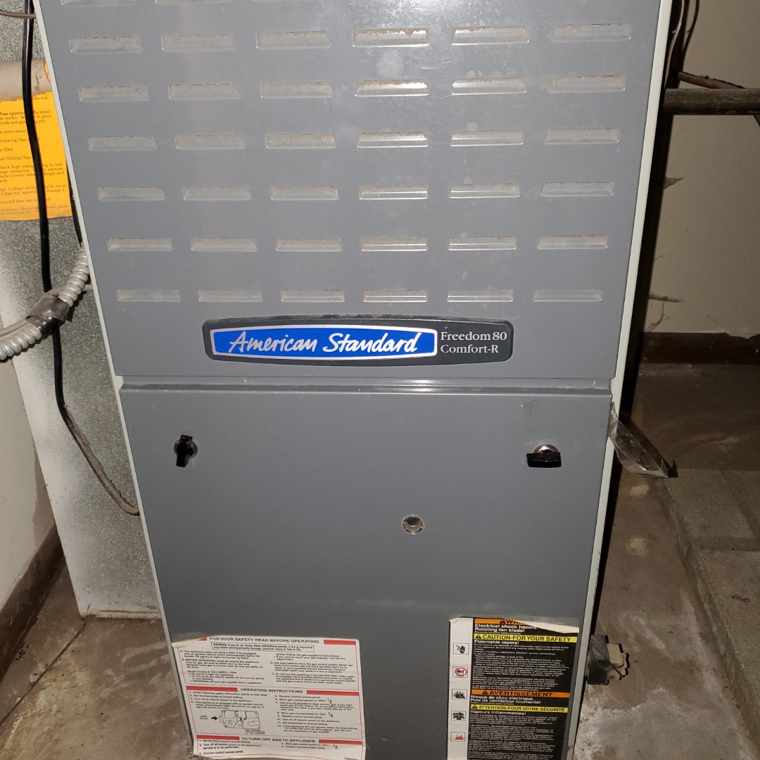 No Heat American Standard Furnace repair wiring issues 