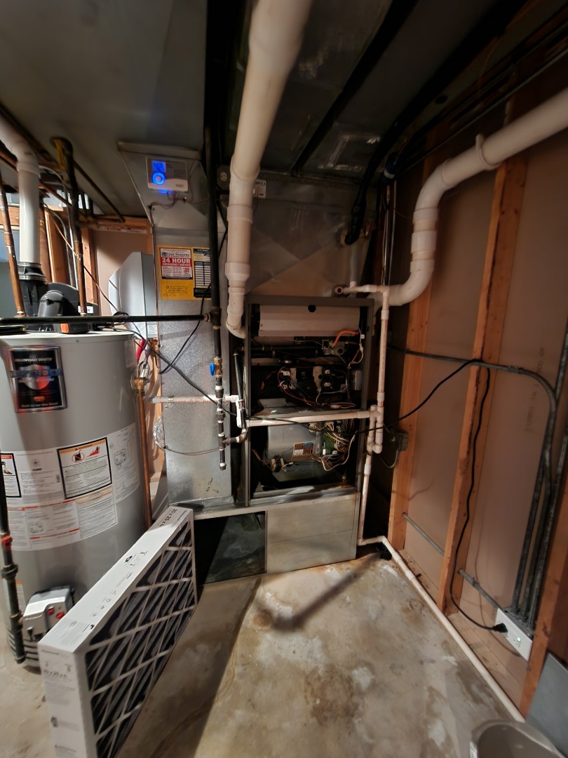 Full Furnace and Air Conditioner replacement.  with new Trane S9V2 FURNACE AND TRANE 13 SEER 454B AIR CONDITIONER 