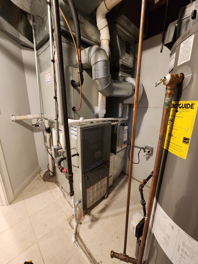 Furnace tune up on a trane and American standard Furnace 