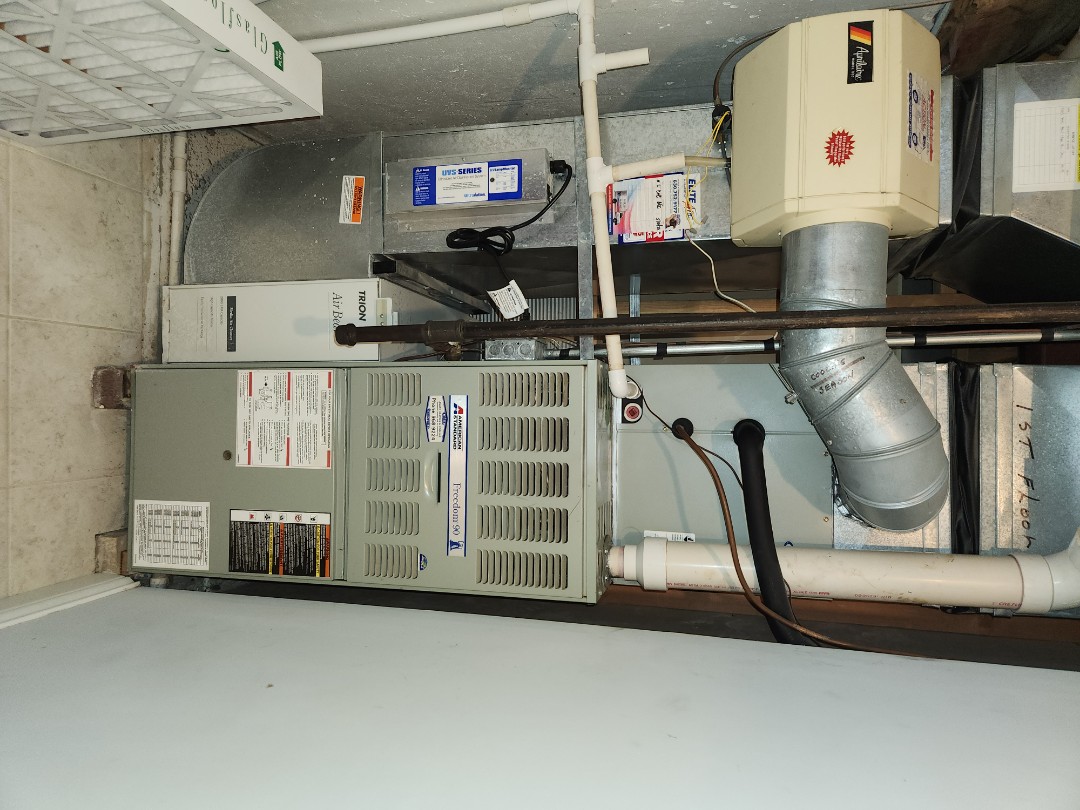 Furnace tune up on a trane and American standard Furnace 