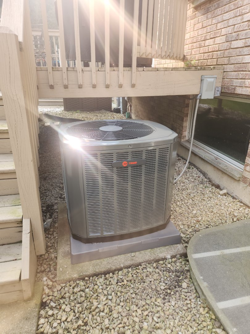 Trane Furnace and air conditioner installation 
