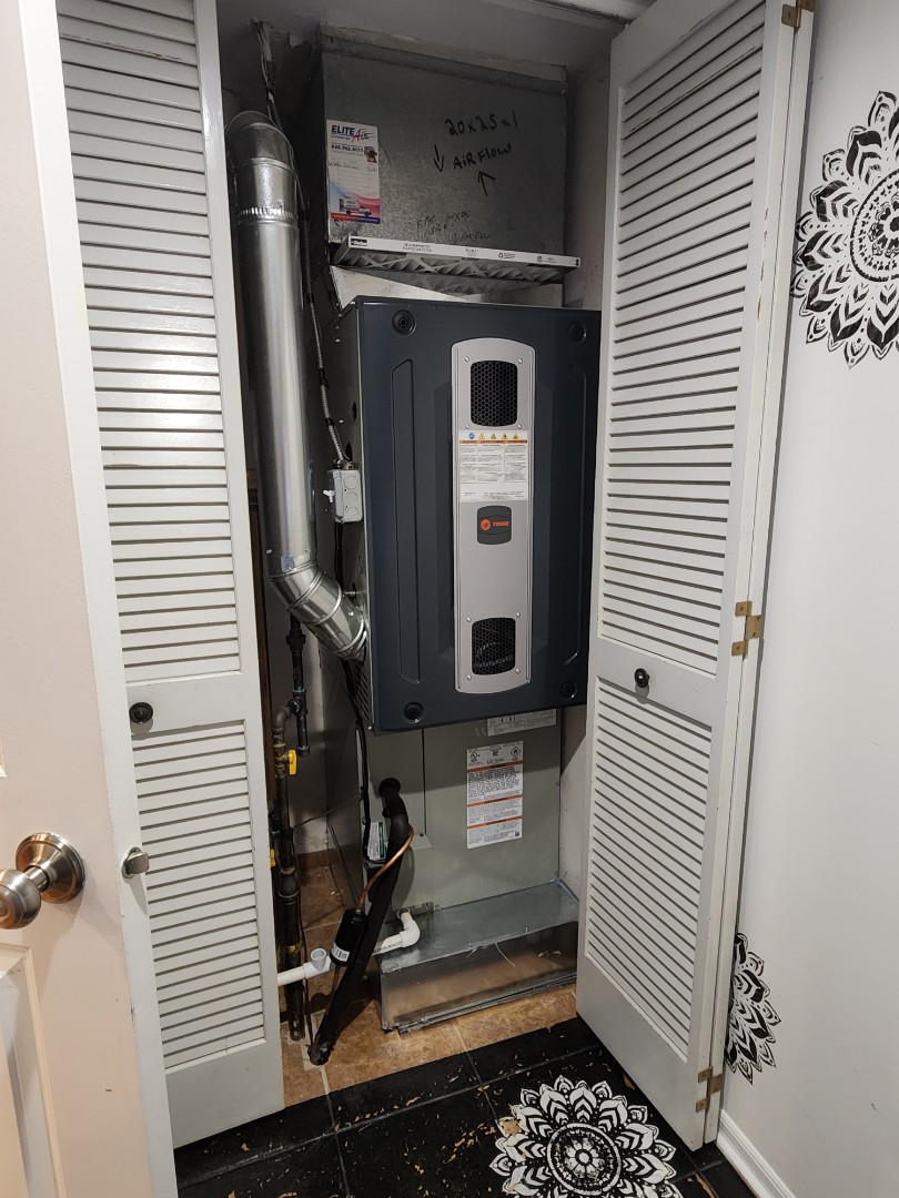 Trane Furnace, air conditioner and coil installation 