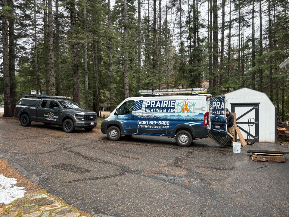 Hayden, ID - I was called to a home with a furnace that had a cracked heat exchanger. I was able to find a replacement furnace the same day and install it, allowing the customer to safely heat their home. Hayden, ID - I was called to a home with a furnace that had a cracked heat exchanger. I was able to find a replacement furnace the same day and install it, allowing the customer to safely heat their home.