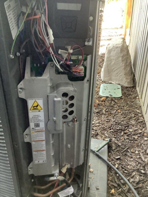 Completed preventative maintenance and filter replacement on a 5-year-old mini-split system located in the first-floor mud room. Performed comprehensive tune-up including inspection of electrical components, circuit board connections, and all wiring connections. Replaced air filters and verified proper operation of the unit with no issues reported or found during service.
