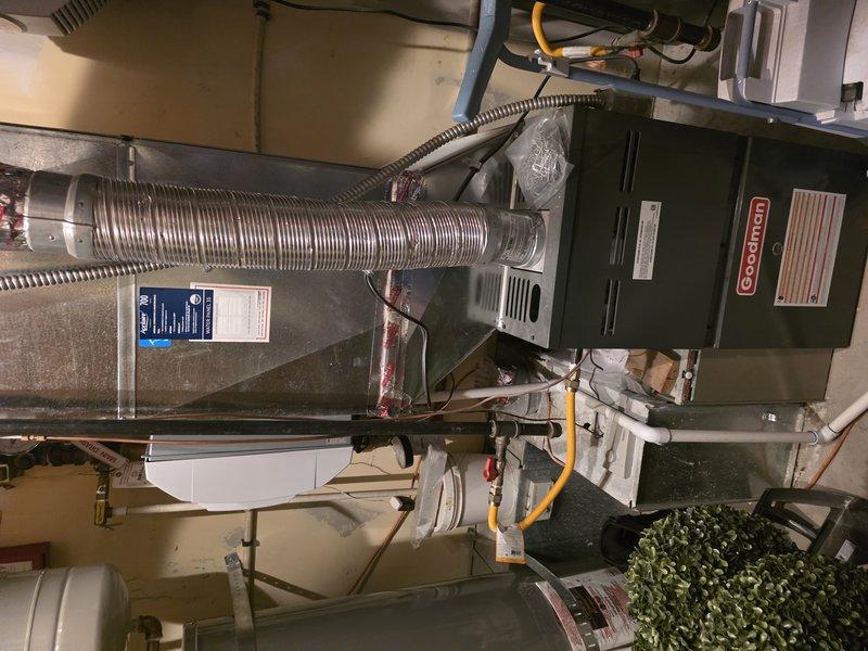 Responded to no-cooling call on 4-year-old system where outdoor unit condenser fan motor had failed. Diagnosed faulty condenser fan motor preventing outdoor unit operation. Replaced condenser fan motor and capacitor, tested system operation, and verified proper cooling cycle restoration with normal temperature differentials across evaporator coil.