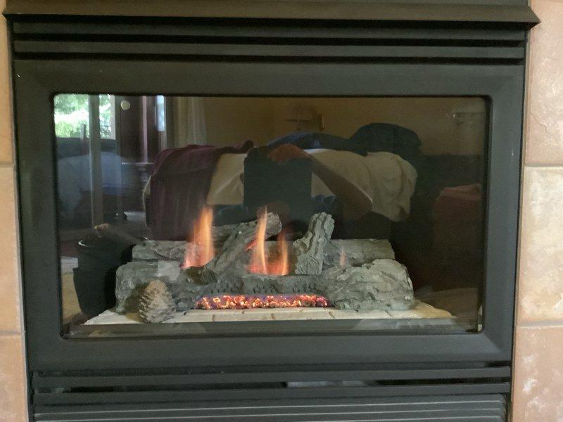 Responded to a no-ignition condition on a 30-year-old gas fireplace unit located in the bedroom. Upon arrival, verified that gas supply had been shut off for an extended period and conducted a complete system inspection including gas line pressure testing, pilot assembly examination, and ignition switch functionality check. Restored gas service to the unit, purged air from the supply line, and successfully re-established pilot flame and main burner operation. Tested wall switch controls for proper functionality and verified flame pattern and ember bed presentation. Unit now operating within normal parameters with all safety systems functioning correctly.