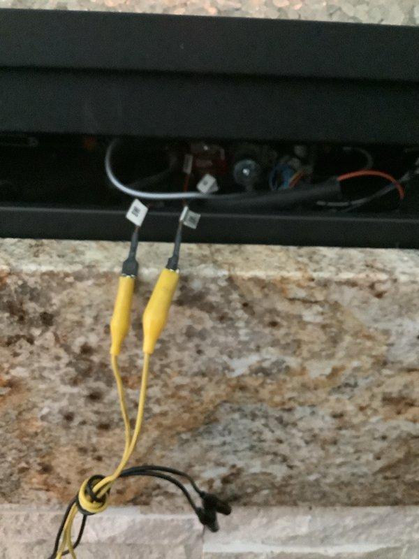 Responded to callback for fireplace that stopped operating shortly after recent pilot assembly replacement and cleaning. Performed diagnostic testing using multimeter, which showed 229V reading, and utilized temperature probes to assess thermopile and thermocouple performance at the pilot assembly. Troubleshot electrical connections and gas valve system to identify failure point preventing unit operation after initial successful ignition.