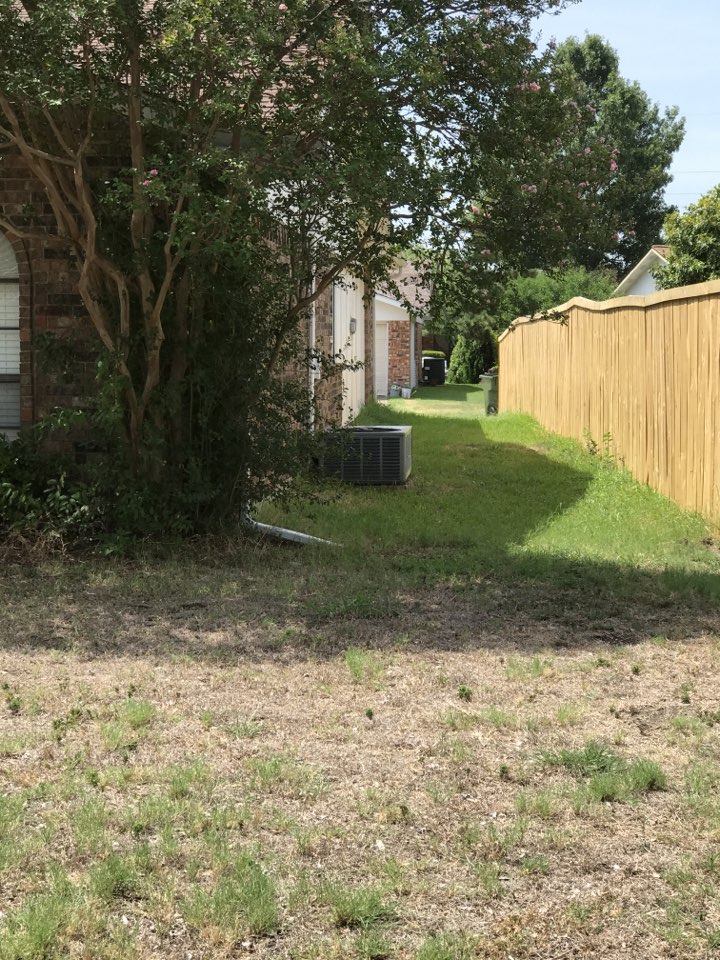 Servicing a Rheem ac unit for a new customer in Garland, TX. 