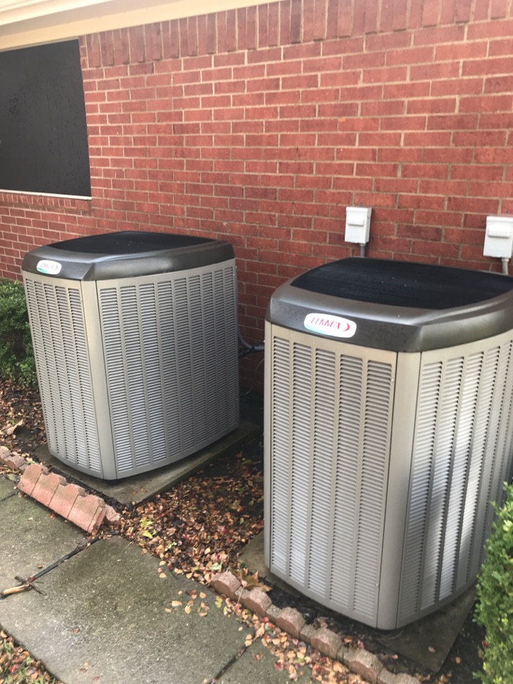 Performing a maintenance check on two Lennox heating systems for our good customer in Parker, TX. 