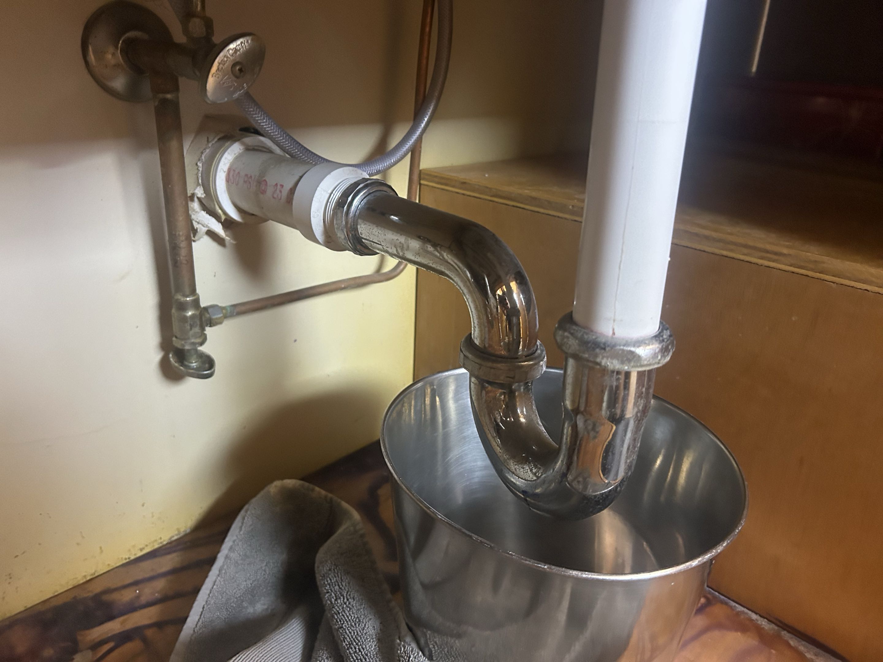 A leaking drain in a lab area of an animal clinic was promptly addressed. The initial assessment revealed a significant leak originating from the drain, posing potential risks to the facility's hygiene and operational efficiency. Detailed inspection identified the source of the leak, followed by a thorough cleaning of the affected area to prevent any microbial growth. The drain was disassembled, and all components were meticulously examined for damage or wear. Necessary repairs were executed, including the replacement of worn-out parts and the application of high-quality sealants to ensure a watertight seal. Post-repair testing confirmed the effectiveness of the solution, with no signs of leakage detected. The area was restored to its optimal condition, ensuring a safe and clean environment for the clinic's staff and animals.