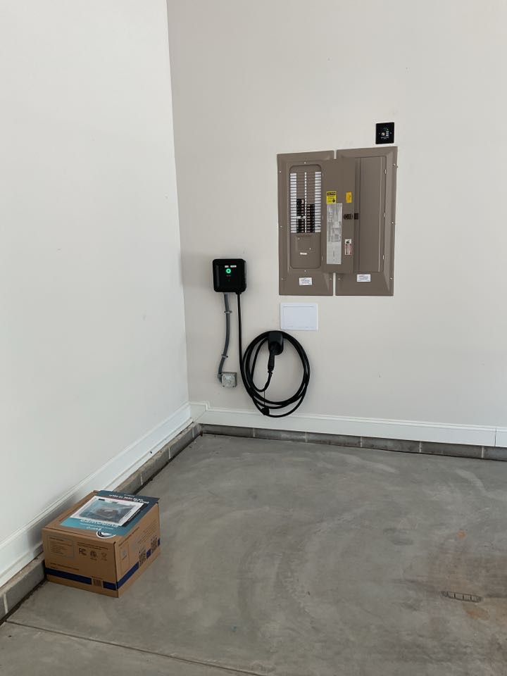 Install new EV charger for customer
