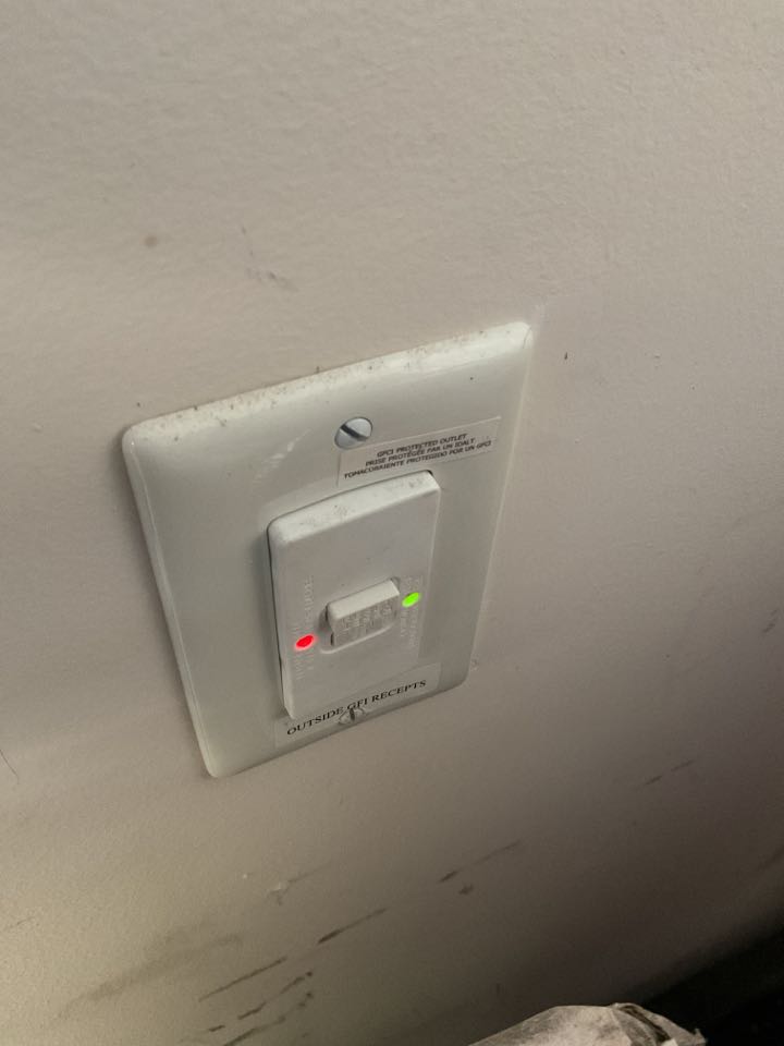 Today I found a hidden gfci behind some boxes in the garage that was tripped!