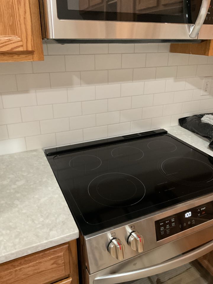  Troubleshoot and repair breaker situation, and correct issue with stove plug