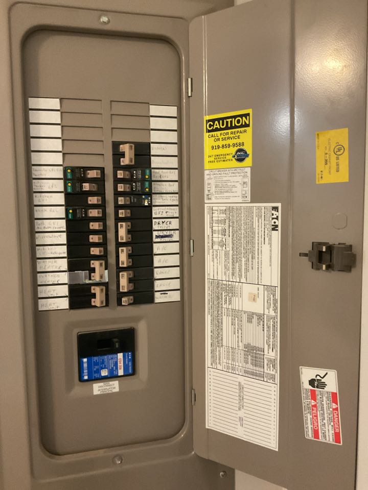  Troubleshoot and repair breaker situation, and correct issue with stove plug