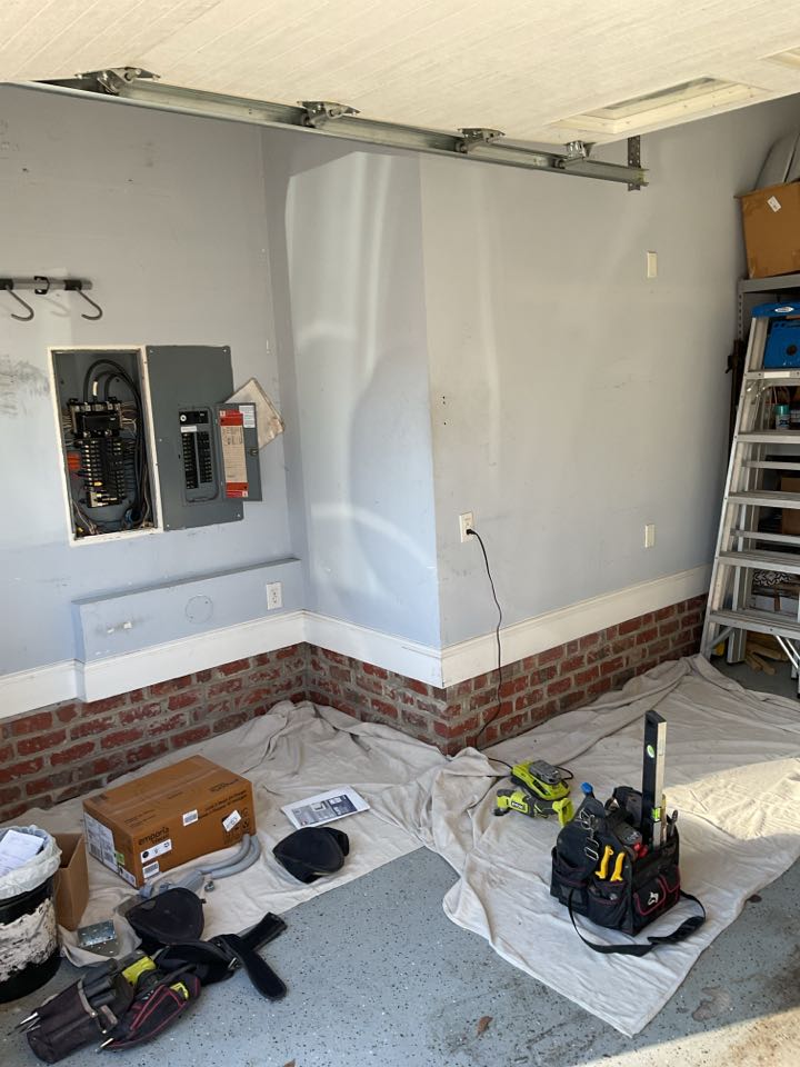 Install new vehicle charger