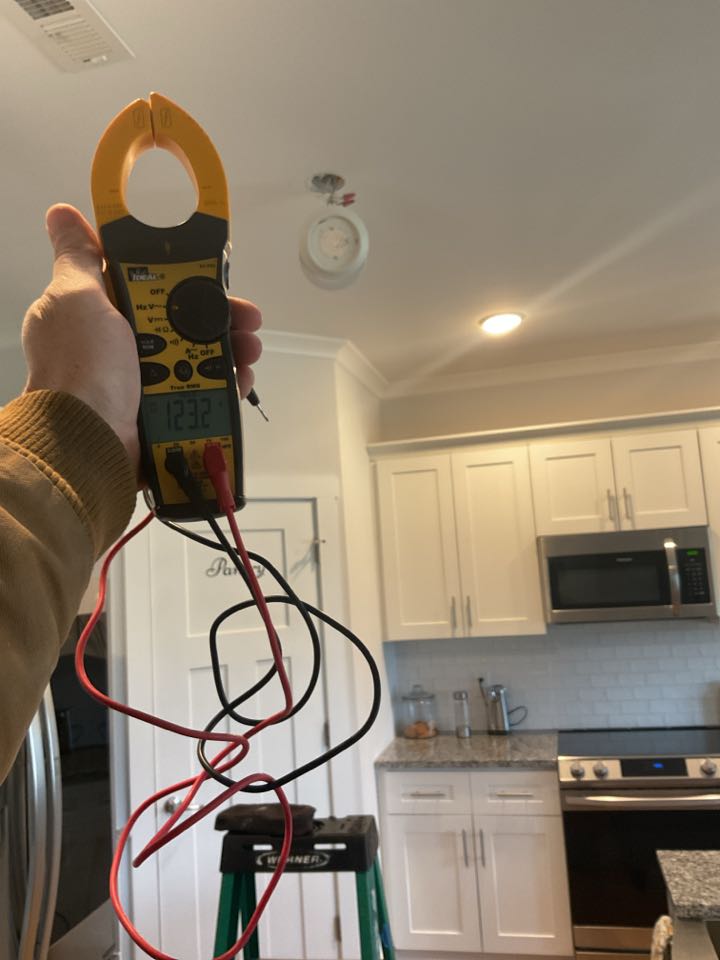 Replace smoke detector, batteries, troubleshoot and repair kitchen lights