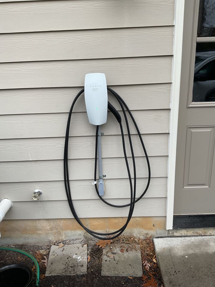 Install new EV charger 