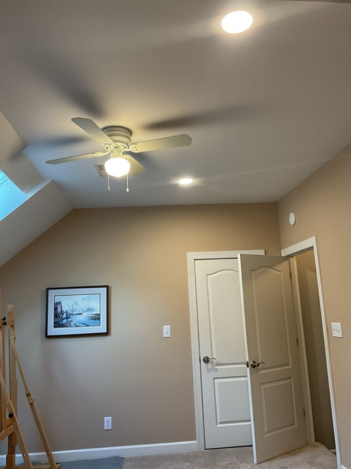 Install new light fixtures around house